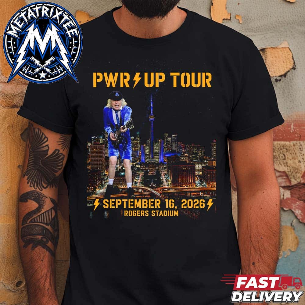 September 16 2026 ACDC Power Up Tour Rogers Centre Toronto ON Canada Show Poster Unisex T-Shirt September 16 2026 ACDC Power Up Tour Rogers Centre Toronto ON Canada Show Poster Unisex T-Shirt