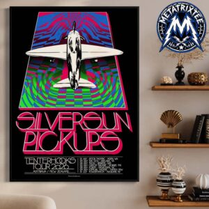 Silversun Pickups Tenterhooks July Tour 2026 Cities List In Australia And New Zealand Start July 21 To July 31 Gallery-Style Poster Canvas