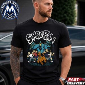 Simple Plan x Scooby Doo Collab Tee With Warner Bros 2026 Premium T-Shirt