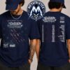 Chelsea Wolfe The Dark  World Tour 2026 Cities List Start Sep 16 To Dec 5 2026 Two Sided Print T-Shirt