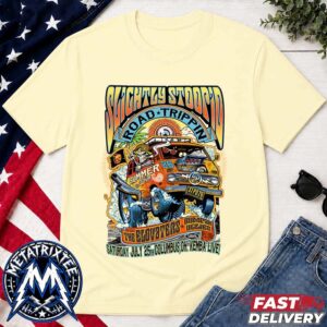 Slightly Stoopid Road Trippin Summer Tour 2026 Poster At Kemba Live In Columbus Ohio On July 25 Unisex T-Shirt