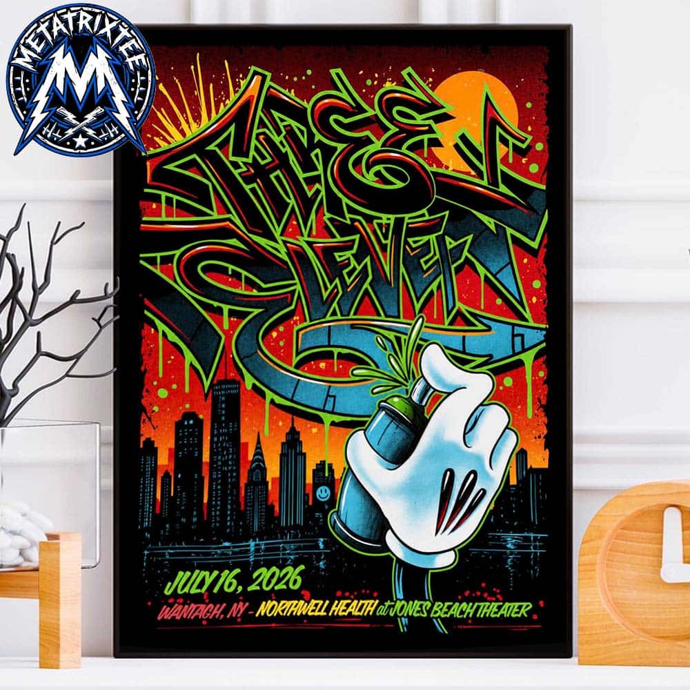 So Glad You Made It Tour 2026 Poster For 311 At The Northwell Health At Jones Beach Theater In Wantagh New York On July 16 2026 Professional Poster Canvas So Glad You Made It Tour 2026 Poster For 311 At The Northwell Health At Jones Beach Theater In Wantagh New York On July 16 2026 Professional Poster Canvas
