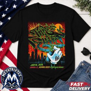 So Glad You Made It Tour 2026 Poster For 311 At The Northwell Health At Jones Beach Theater In Wantagh New York On July 16 2026 Unisex T-Shirt