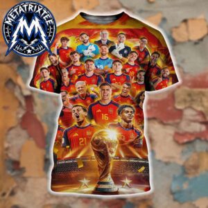 Spain National Football Team Defeat Argentina And Claimed 2026 FIFA World Cup 2026 All Over Print Shirt