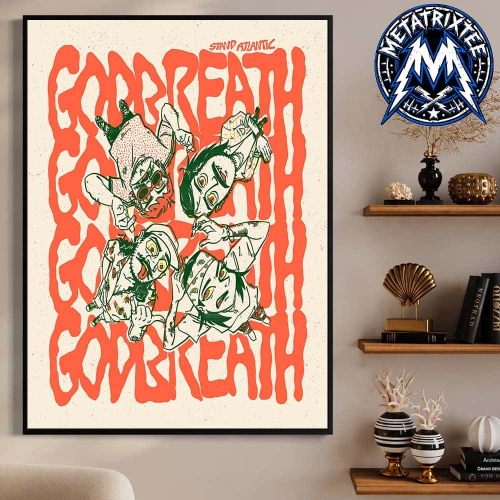 Stand Atlantic New Album GODBREATH Poster Releasing On October 23 2026 Durable Poster Canvas Stand Atlantic New Album GODBREATH Poster Releasing On October 23 2026 Durable Poster Canvas