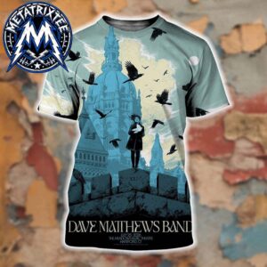 Summer Tour 2026 Dave Matthews Band Poster Concert At The Meadows Music Theatre In Hartford Connecticut On July 25 All Over Print Shirt