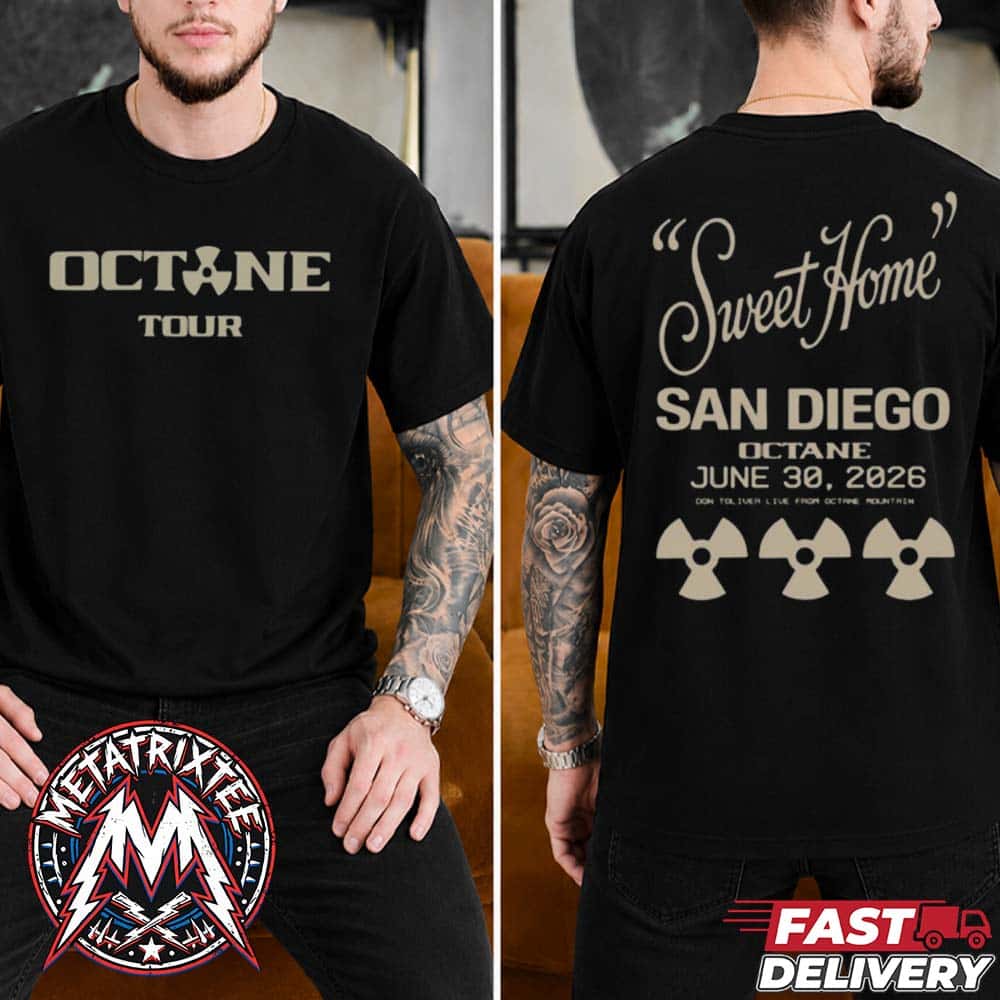 Sweet Home Don Toliver San Diego CA Octane Tour 2026 Merch Tee For Pechanga Arena San Diego On June 30 2026 Short T-Shirt Sweet Home Don Toliver San Diego CA Octane Tour 2026 Merch Tee For Pechanga Arena San Diego On June 30 2026 Short T-Shirt