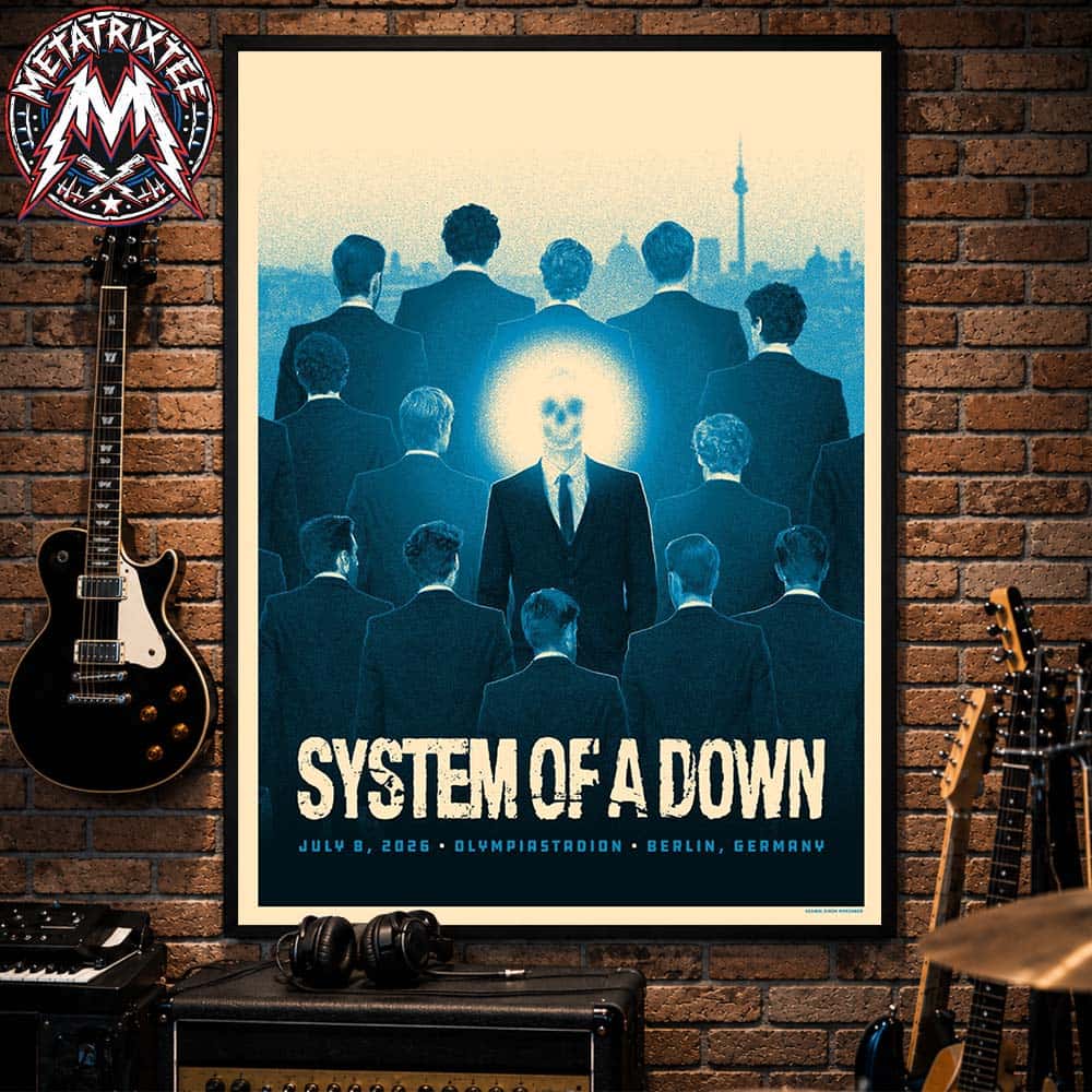 System Of A Down Berlin Pop Up Poster For July 8 2026 At Olympiastadion In Germany High-Quality Poster Canvas System Of A Down Berlin Pop Up Poster For July 8 2026 At Olympiastadion In Germany High-Quality Poster Canvas