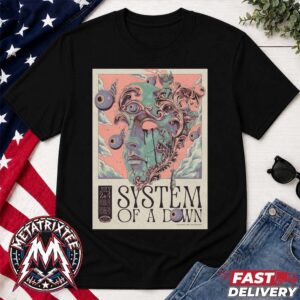 System Of A Down Paris France Two Show Poster For July 2 And 4 2026 At the Stade de France Short T-Shirt