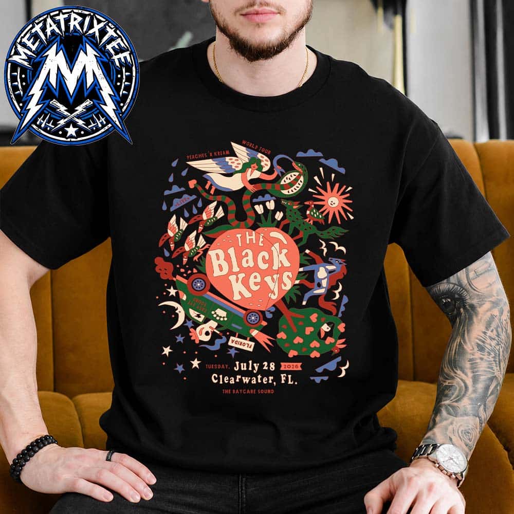 The Black Keys Poster For Peaches N Kream World Tour At The