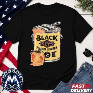 The Black Keys Poster For Peaches N Kream World Tour At The St Augustine Amphitheatre In St Augustine FL July 29 2026 Short T-Shirt