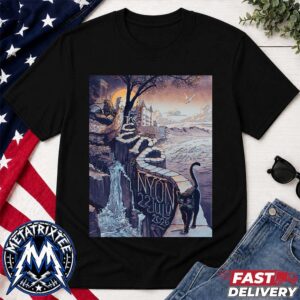 The Cure The Paleo Festival 2026 Poster Show For Nyon Switzerland On July 22 2026 Black T-Shirt