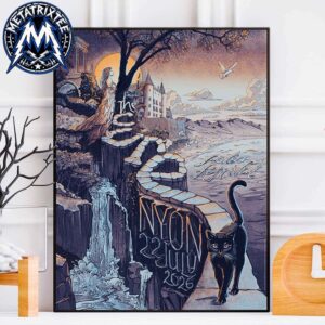 The Cure The Paleo Festival 2026 Poster Show For Nyon Switzerland On July 22 2026 Professional Poster Canvas