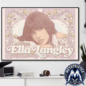 The Dandelion Tour Night 2 Main  Poster For Ella Langley At CMAC In Canandaigua New York On July 31 2026 High-Quality Poster Canvas