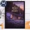 Red Rocks Amphitheatre Night 2 Main Poster For The Head And The Heart In Morrison Colorado On July 16th 2026 High-Quality Poster Canvas Red Rocks Amphitheatre Night 2 Main Poster For The Head And The Heart In Morrison Colorado On July 16th 2026 High-Quality Poster Canvas