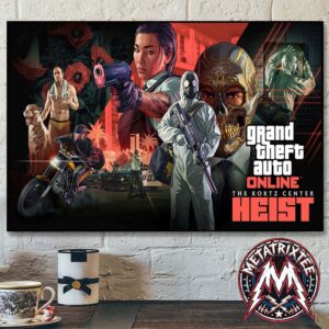 The Kortz Center Heist Grand Theft Auto Online Coming To GTA Online On July 14 2026 Poster Canvas