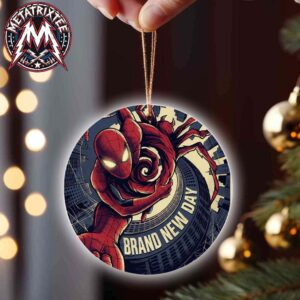 The Marvel Universe Awaits Spider-Man’s Brand New Day Comic Art Ceramic Ornament