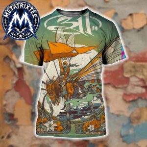 The PNC Bank Arts Center Poster Show For 311 In Holmdel New Jersey On July 23 2026 All Over Print Shirt
