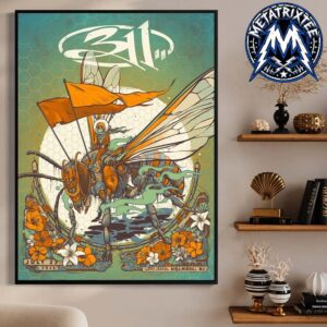 The PNC Bank Arts Center Poster Show For 311 In Holmdel New Jersey On July 23 2026 Professional Poster Canvas