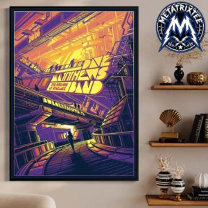The Pavilion Poster For Dave Matthews Band At Star Lake In Burgettstown PA On July 24 2026 High-Quality Poster Canvas