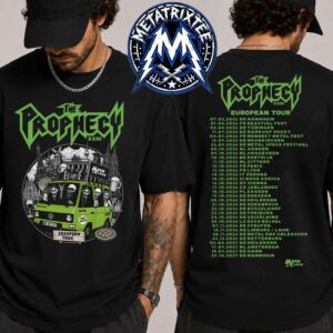 The Prophecy 23 European Tee Tour 2026 Kicks Off On March 7 To October 23 In Mannheim Black Short T-Shirt