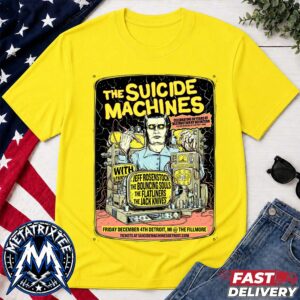 The Suicide Machines Destruction By Definition 30th Anniversary On December 4th In Detroit MI At The Fillmore Unisex T-Shirt