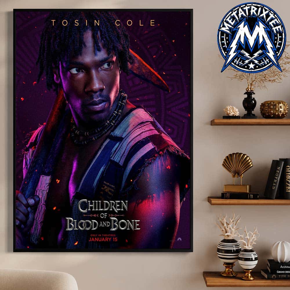 Tzain Character Poster Starring Tosin Cole From Children Of Blood And Bone In Theaters January 15 2027 High-Quality Poster Canvas Tzain Character Poster Starring Tosin Cole From Children Of Blood And Bone In Theaters January 15 2027 High-Quality Poster Canvas
