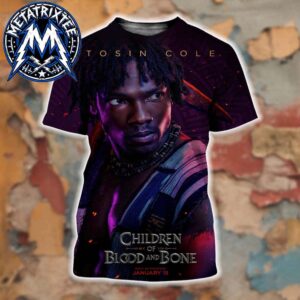 Tzain Character Poster Starring Tosin Cole From Children Of Blood And Bone In Theaters January 15 2027 Vintage T-Shirt