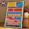 On August 14-16 2026 King Gizzard And The Lizard Wizard Poster Field of Vision II At Meadow Creek In Buena Vista Colorado Poster Canvas On August 14-16 2026 King Gizzard And The Lizard Wizard Poster Field of Vision II At Meadow Creek In Buena Vista Colorado Poster Canvas