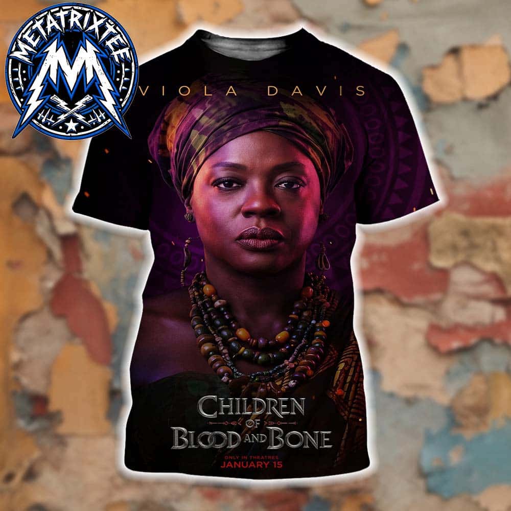 Viola Davis Character Poster For Mama Agba In Children of Blood And Bone In Theaters January 15 2027 All Over Print Shirt Viola Davis Character Poster For Mama Agba In Children of Blood And Bone In Theaters January 15 2027 All Over Print Shirt