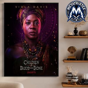 Viola Davis Character Poster For Mama Agba In Children of Blood And Bone In Theaters January 15 2027 Professional Poster Canvas