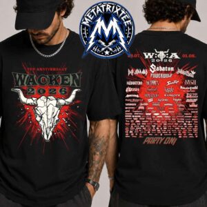 Wacken Open Air 35th Anniversary Main Tee In Wacken Germany From July 29 To August 1 2026 Unisex T-Shirt