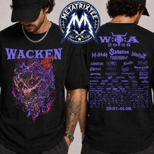 Wacken Open Air Bad Trip Tee For 35th Anniversary In Wacken Germany From July 29 To August 1 2026 Black Short T-Shirt
