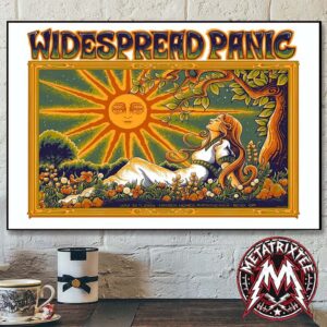 Widespread Panic Bend OR 2026 Main Poster Concert At Hayden Homes Amphitheater On July 10 And 11 2026 Gallery-Style Poster Canvas