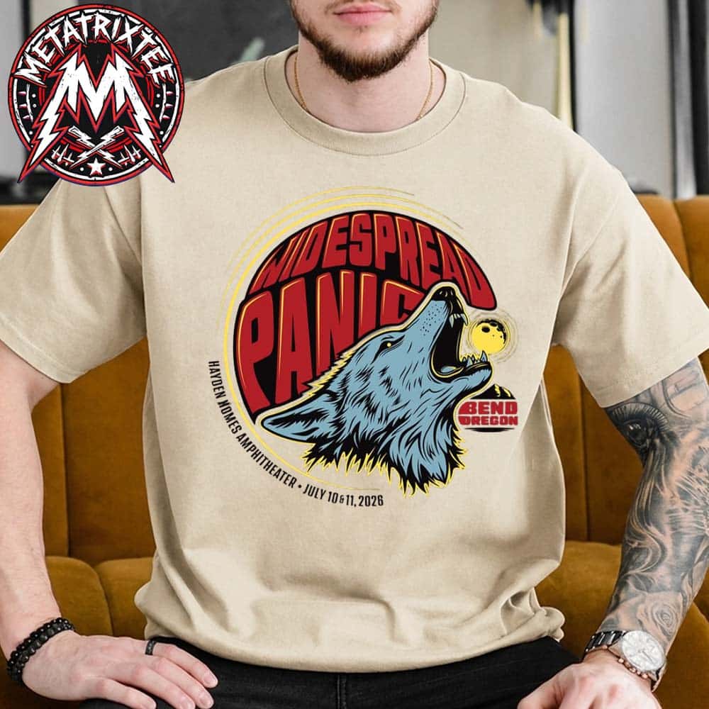 Widespread Panic Bend OR 2026 Merch Tee Concert At Hayden Homes Amphitheater On July 10 And 11 2026 Short T-Shirt Widespread Panic Bend OR 2026 Merch Tee Concert At Hayden Homes Amphitheater On July 10 And 11 2026 Short T-Shirt