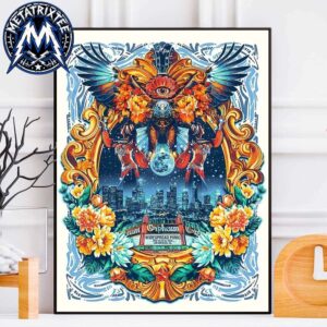 Widespread Panic Poster Show At The Orpheum Theatre In Los Angeles California July 23 2026 Gallery-Style Poster Canvas