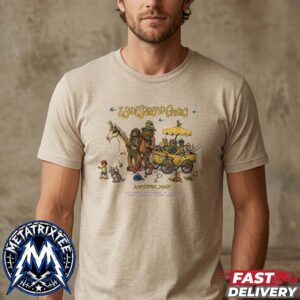 Widespread Panic Western Jaunt Tour 2026 Tee By Spusta For July 5 To July 25 Unisex T-Shirt