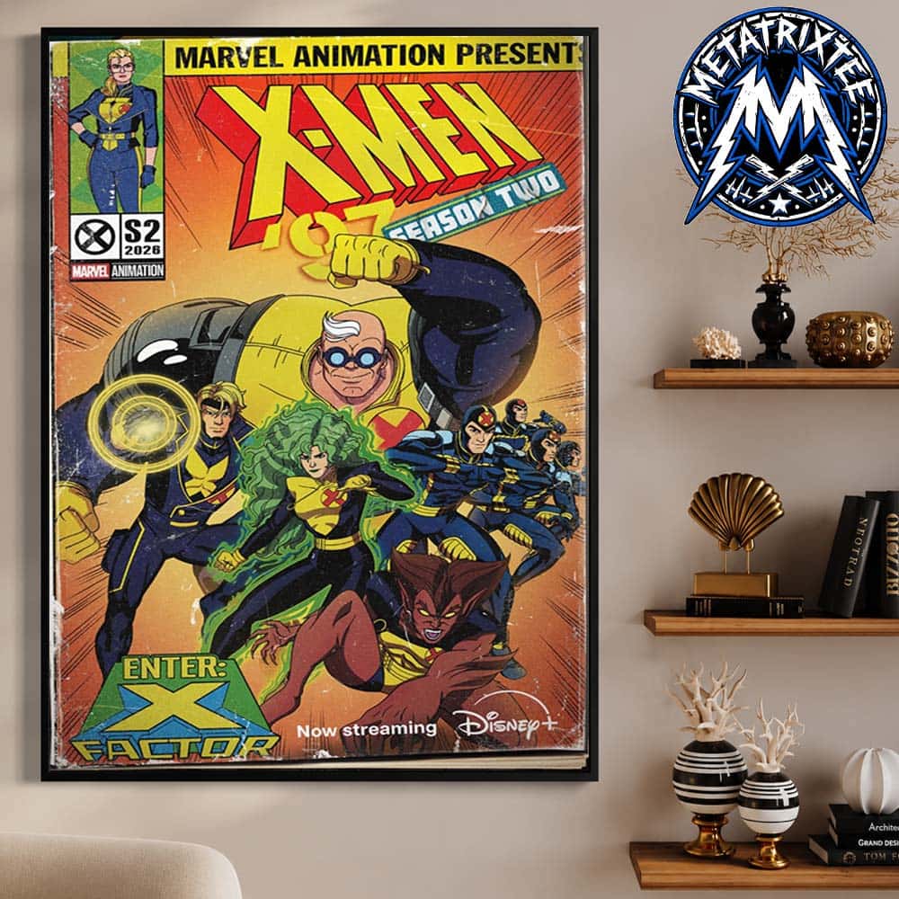 X Men 97 Season 2 Enter X Factor Poster Strong Guy Multiple Man Havok Premium Poster Canvas X Men 97 Season 2 Enter X Factor Poster Strong Guy Multiple Man Havok Premium Poster Canvas