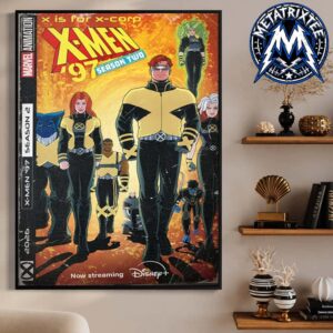 X Men 97 Season 2 X Corp Poster New Costumes Polaris Durable Poster Canvas