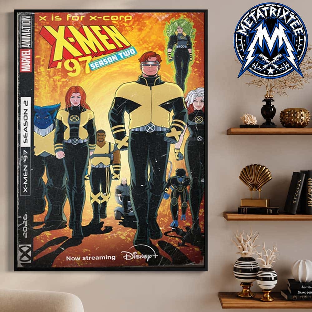 X Men 97 Season 2 X Corp Poster New Costumes Polaris Durable Poster Canvas X Men 97 Season 2 X Corp Poster New Costumes Polaris Durable Poster Canvas