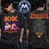 Angus And Brian Latest Noise Merch Tee For North America PWR UP Tour 2026 Washed T-Shirt