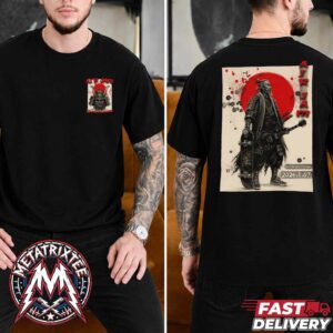 AJ Mark de Salvo Tee For Zozo Marine Stadium Air Jam Festival 2026 In Chiba JP On November 7 Two Sided Black T-Shirt AJ Mark de Salvo Tee For Zozo Marine Stadium Air Jam Festival 2026 In Chiba JP On November 7 Two Sided Black T-Shirt