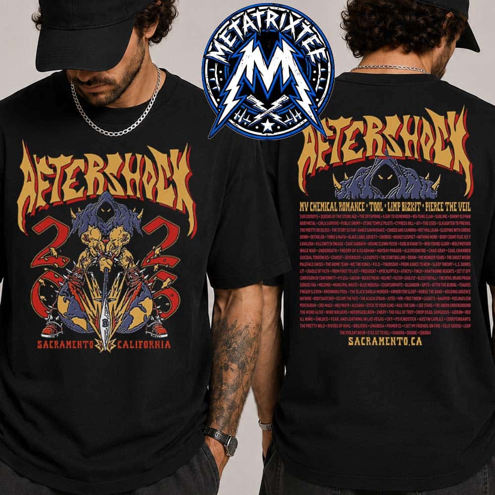 Aftershock Festival Eternia Event Tee From October 1–4 2026 At Discovery Park In Sacramento California Short T-Shirt Aftershock Festival Eternia Event Tee From October 1–4 2026 At Discovery Park In Sacramento California Short T-Shirt