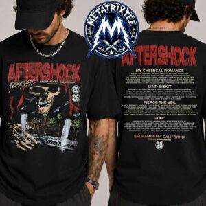 Aftershock Sacramento Festival 2026 At Discovery Park In California From October 1–4 Dark Crossing Merch Tee T-Shirt