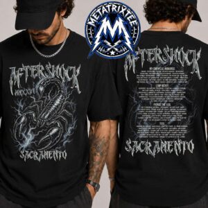 Aftershock Sacramento Festival 2026 Shell Shock Merch Tee At Discovery Park In California From October 1–4 T-Shirt