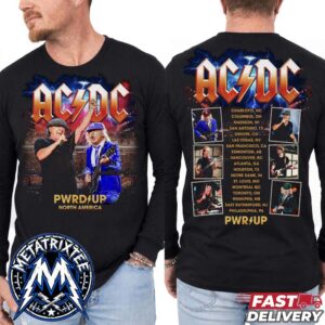 Angus And Brian Latest Noise Merch Tee For North America PWR UP Tour 2026 Longsleeve T-Shirt