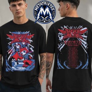 BABYMETAL Metamorphosis Merch Tee For North America World Tour