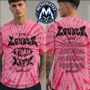 Banger Tie Dye Pink Merch Tee For Louder Than Life 2026 In September 17–20 At Highland Festival Grounds In Louisville Kentucky Unisex T-Shirt