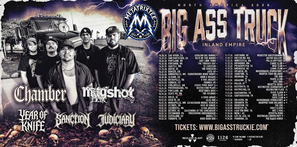 Big Ass Truck Inland Empire North America Tour 2026