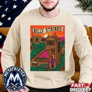 Billy Strings Night Show Perfomance Poster At The Fishers Event Center In Fishers Indiana On August 7 2026 Unisex Longsleeve T-Shirt